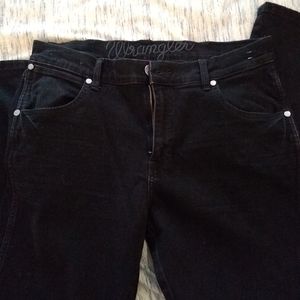 New Mens Wrangler Slim Boot 33 x 32 black